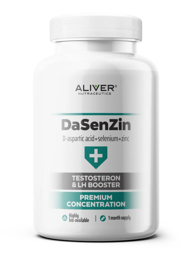 DaSenZin 产品包装——D-天冬氨酸（DAA）、锌与硒