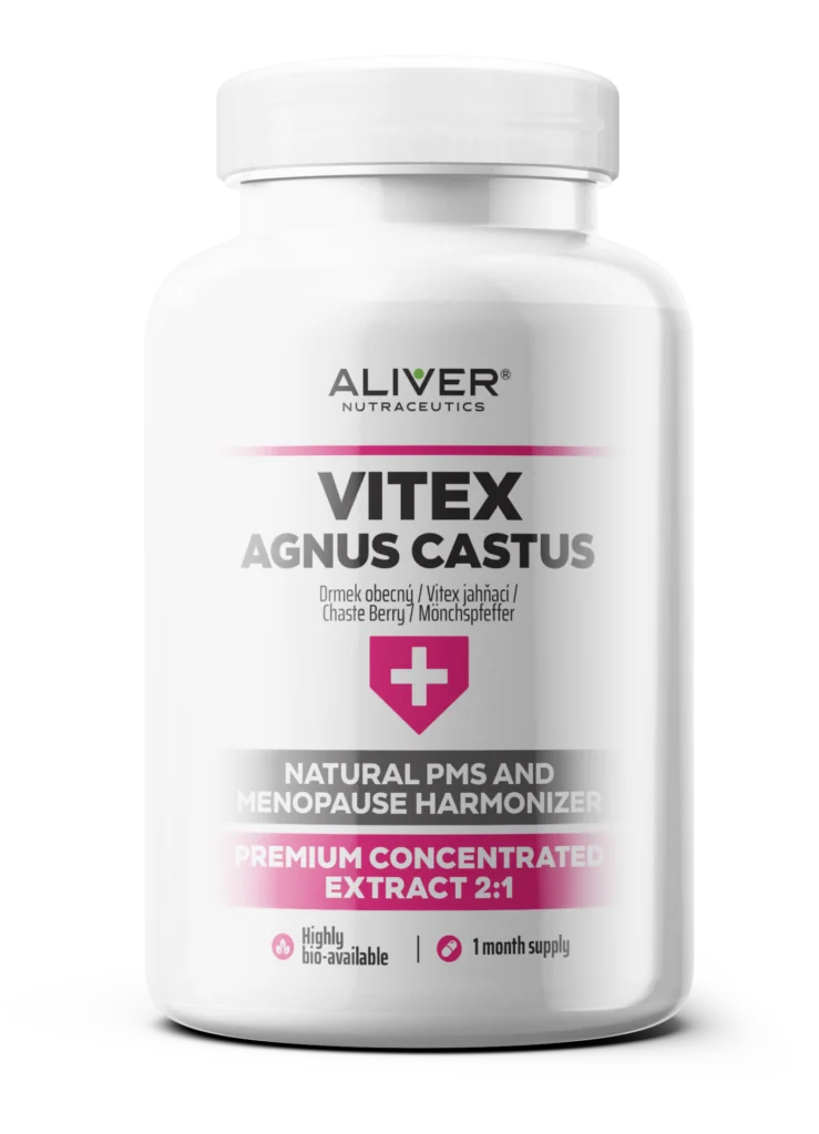 Vitex Agnus Castus — كف مريم — مستخلص الثمار في كبسولات — عبوة المنتج
